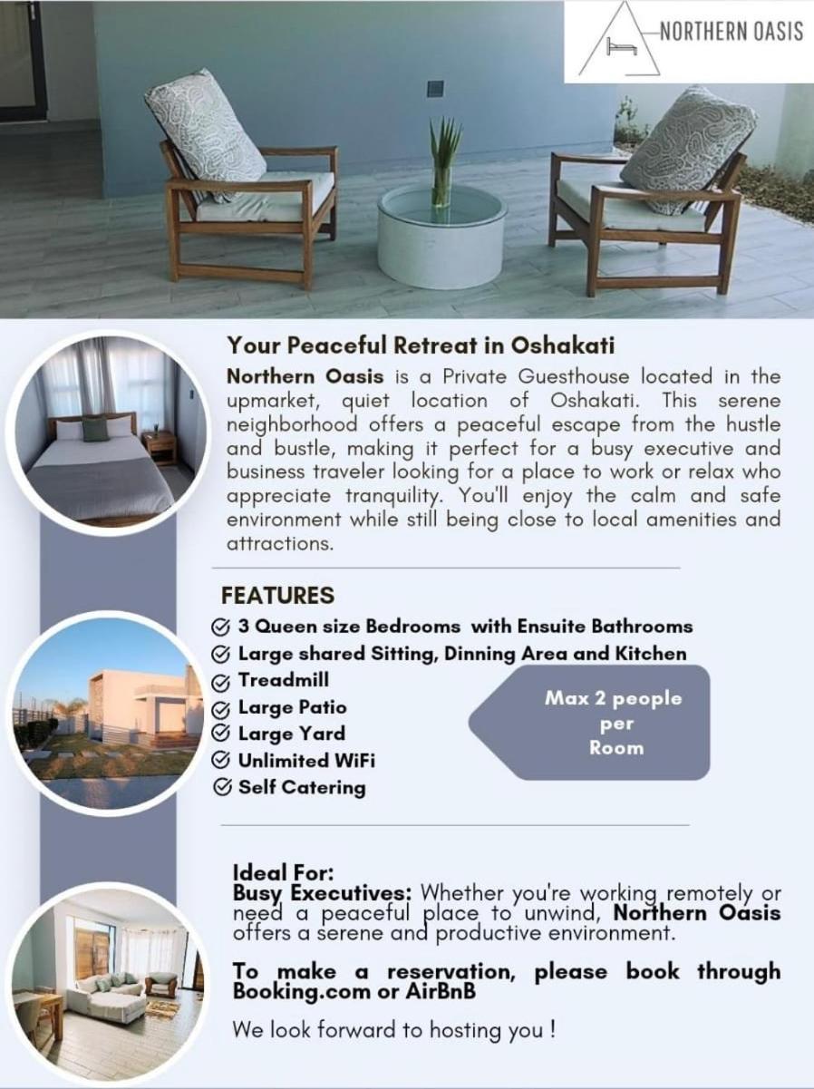 מלון Oshakati Northern Oasis מראה חיצוני תמונה